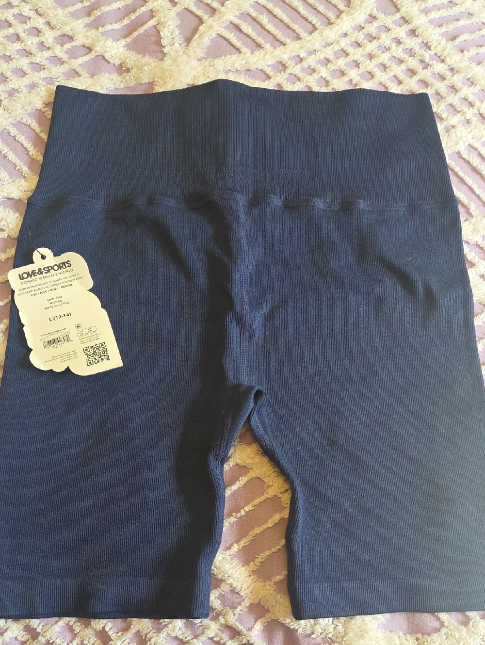 Love & Sports Seamless Wicking Bike Shorts